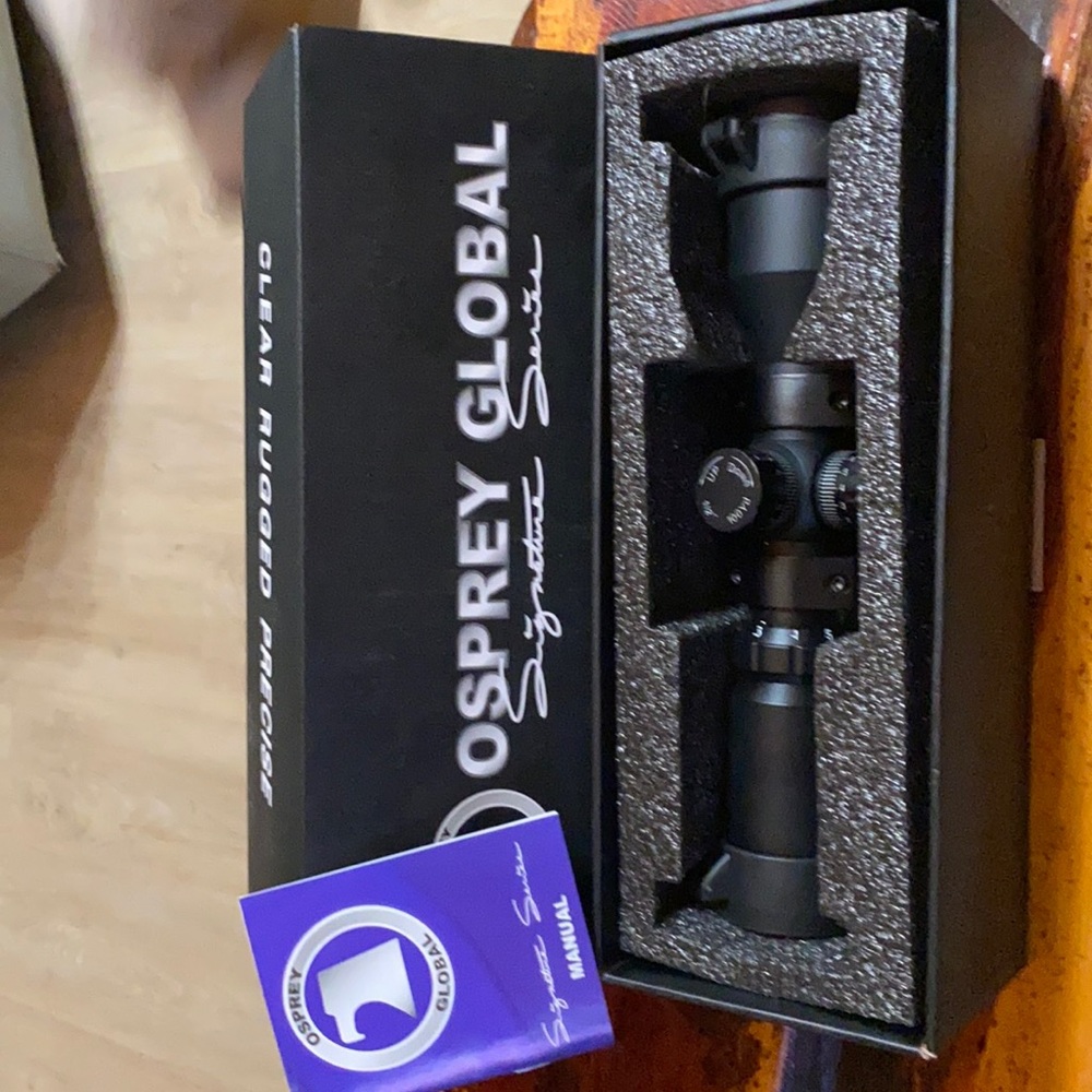 Rifle scope brand new signature series 9x42.outstanding scope for the money